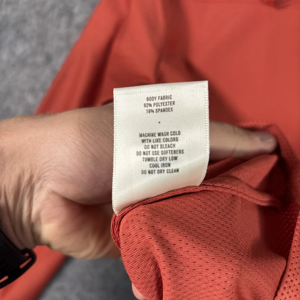 Tracksmith New York Long Sleeve Shirt Men Small Mesh‎ 2024 Marathon NYC Orange - Picture 11 of 12